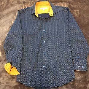 Isaac Mizrahi Boys Dress Shirt